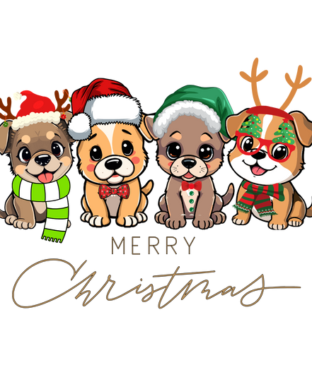 Puppies Christmas