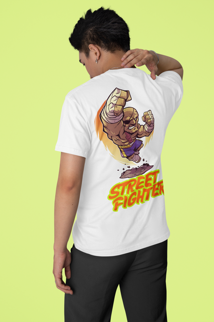 Sagat Street Fighter t shirt