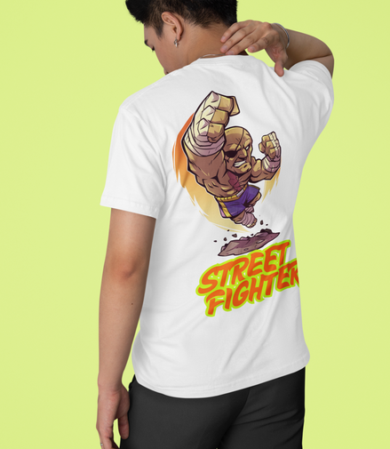 Sagat Street Fighter t shirt