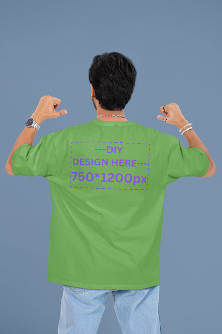 Customized Men's Oversized Tee