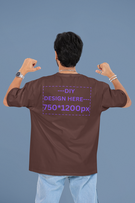 Customized Men's Oversized Tee
