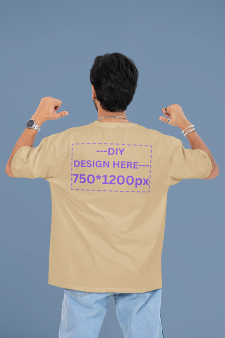 Customized Men's Oversized Tee
