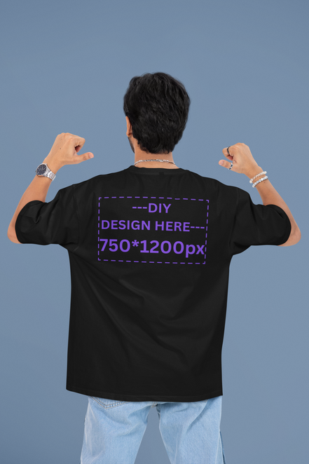 Customized Men's Oversized Tee