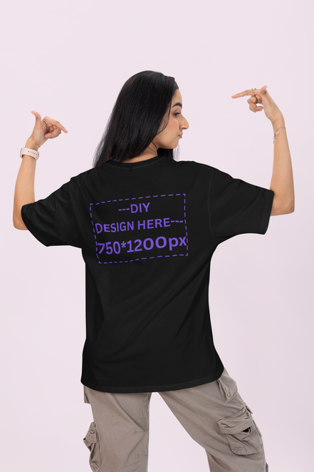 Customized Women's Oversized T-shirt