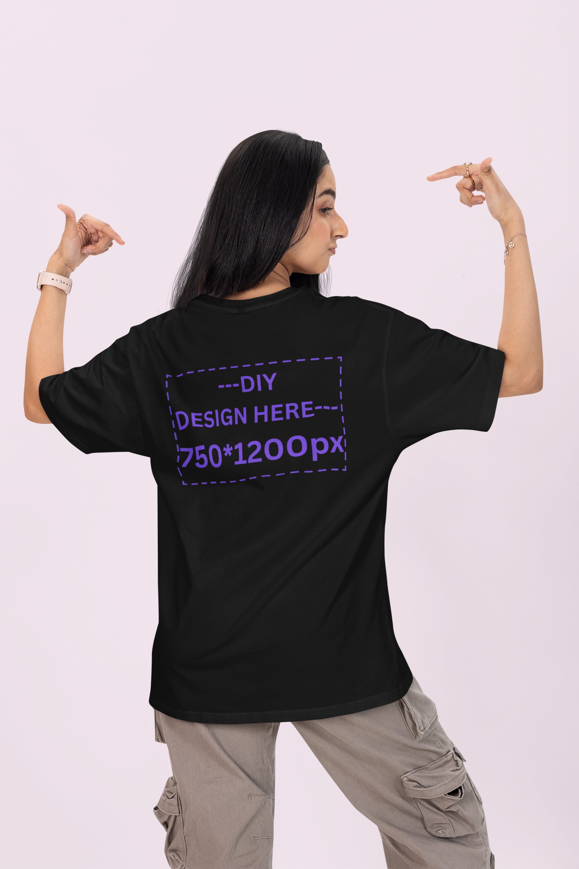 Customized Women's Oversized T-shirt
