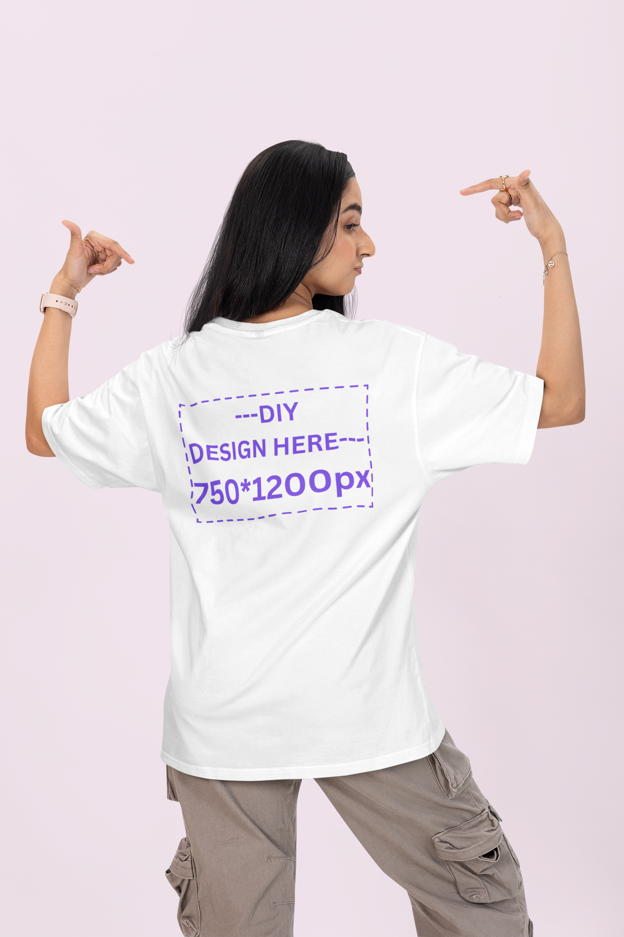 Customized Women's Oversized T-shirt