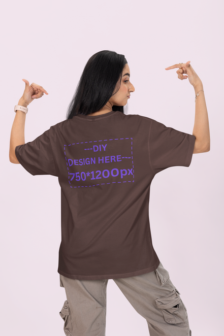 Customized Women's Oversized T-shirt