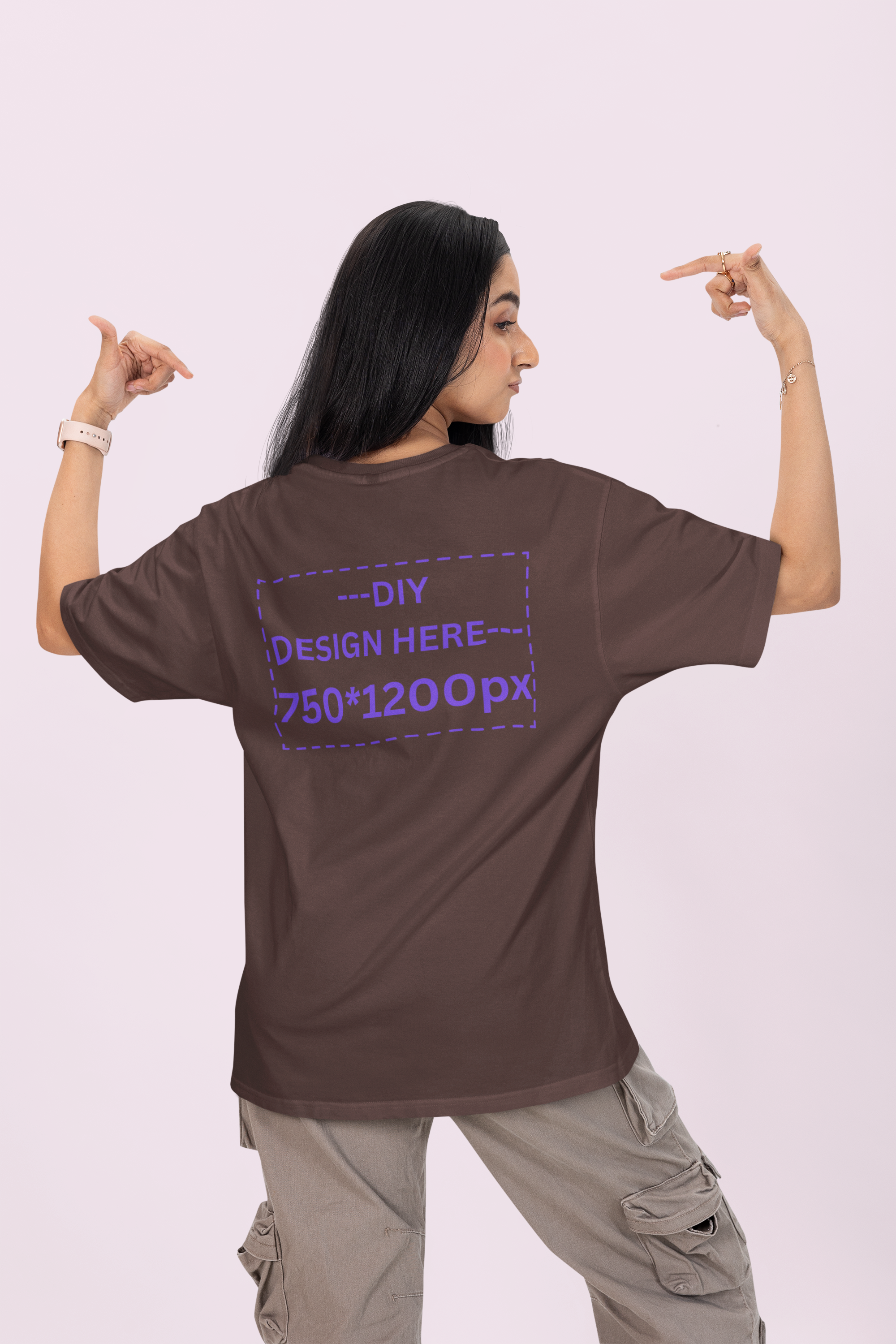 Customized Women's Oversized T-shirt