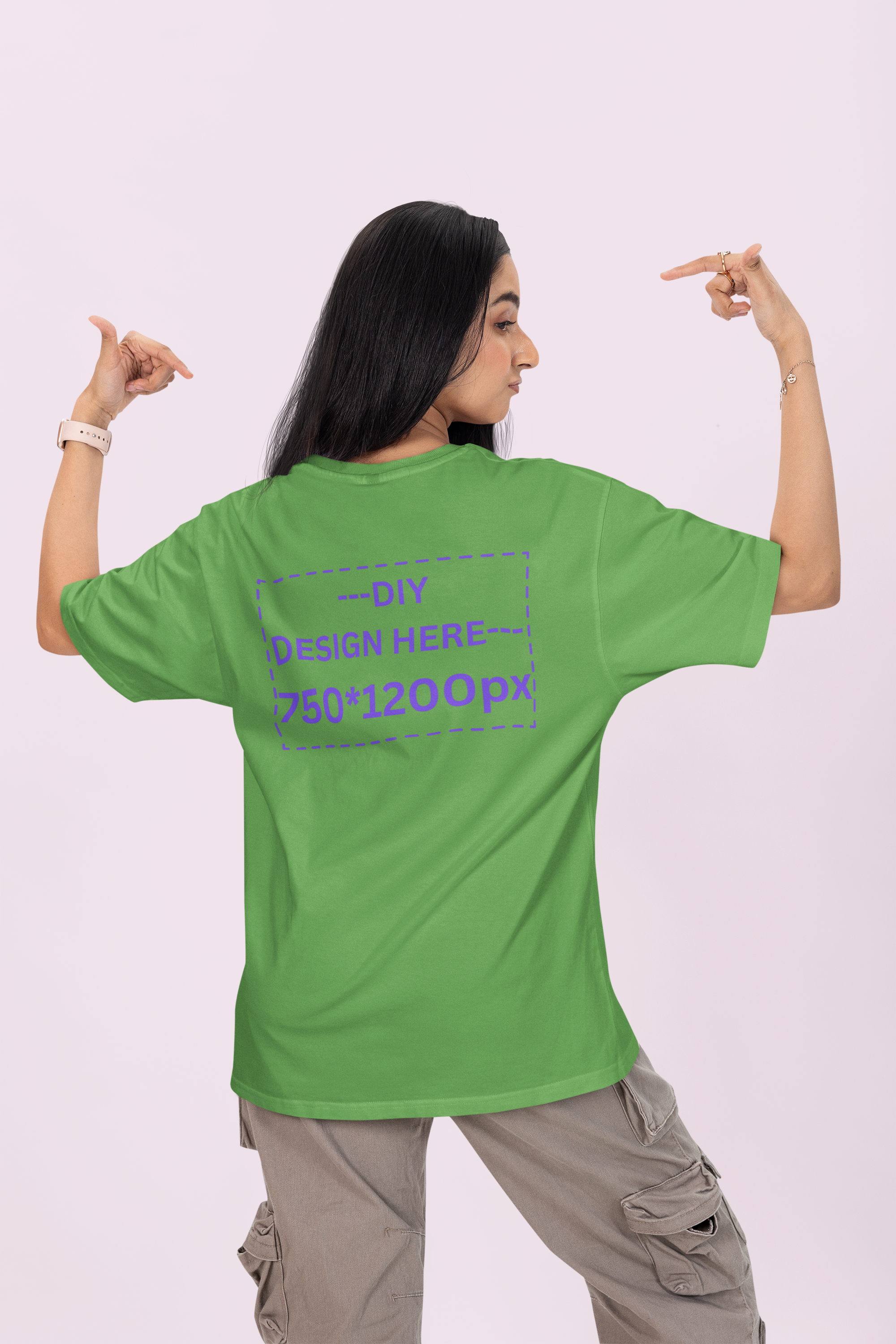 Customized Women's Oversized T-shirt