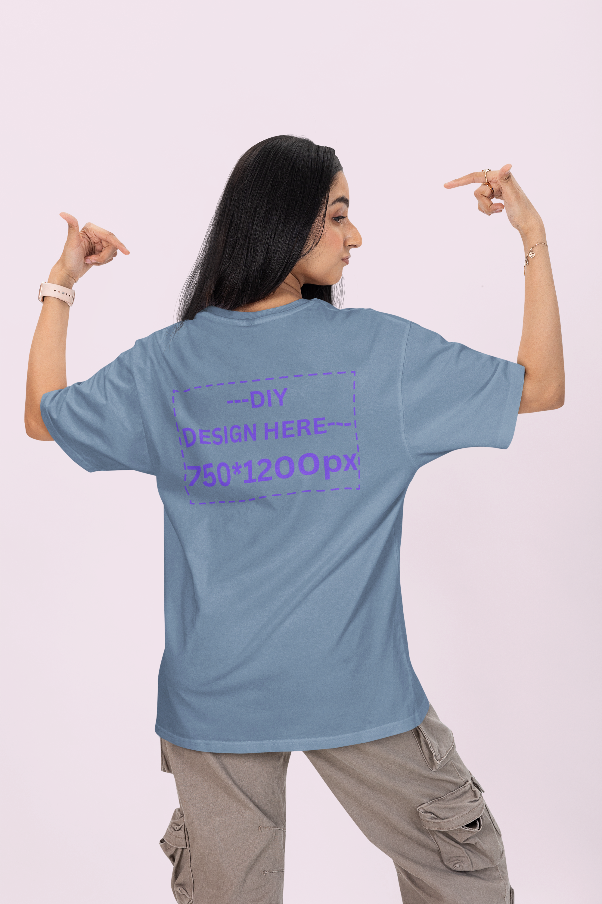 Customized Women's Oversized T-shirt