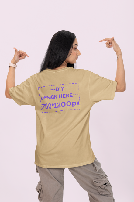 Customized Women's Oversized T-shirt