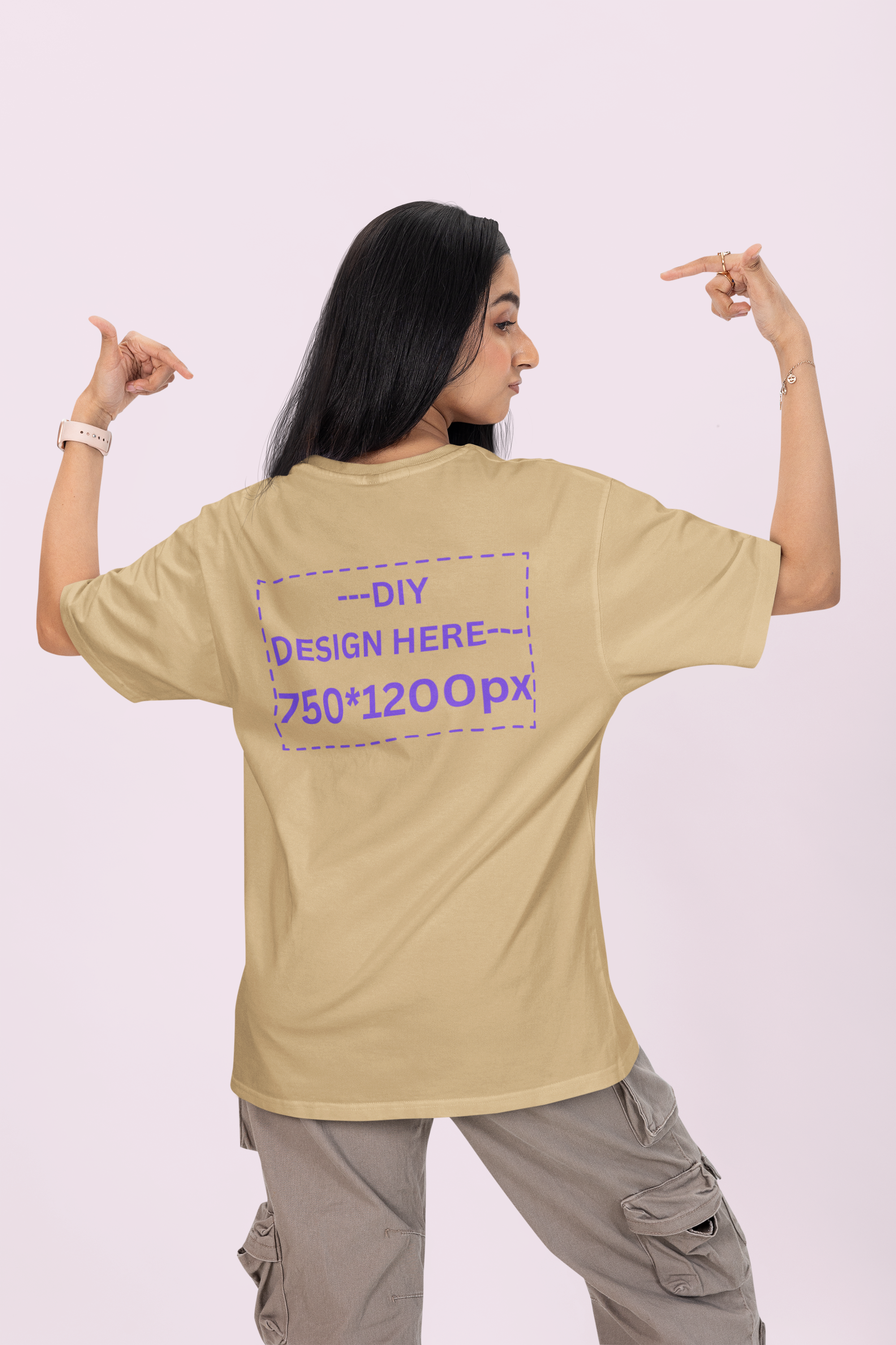 Customized Women's Oversized T-shirt