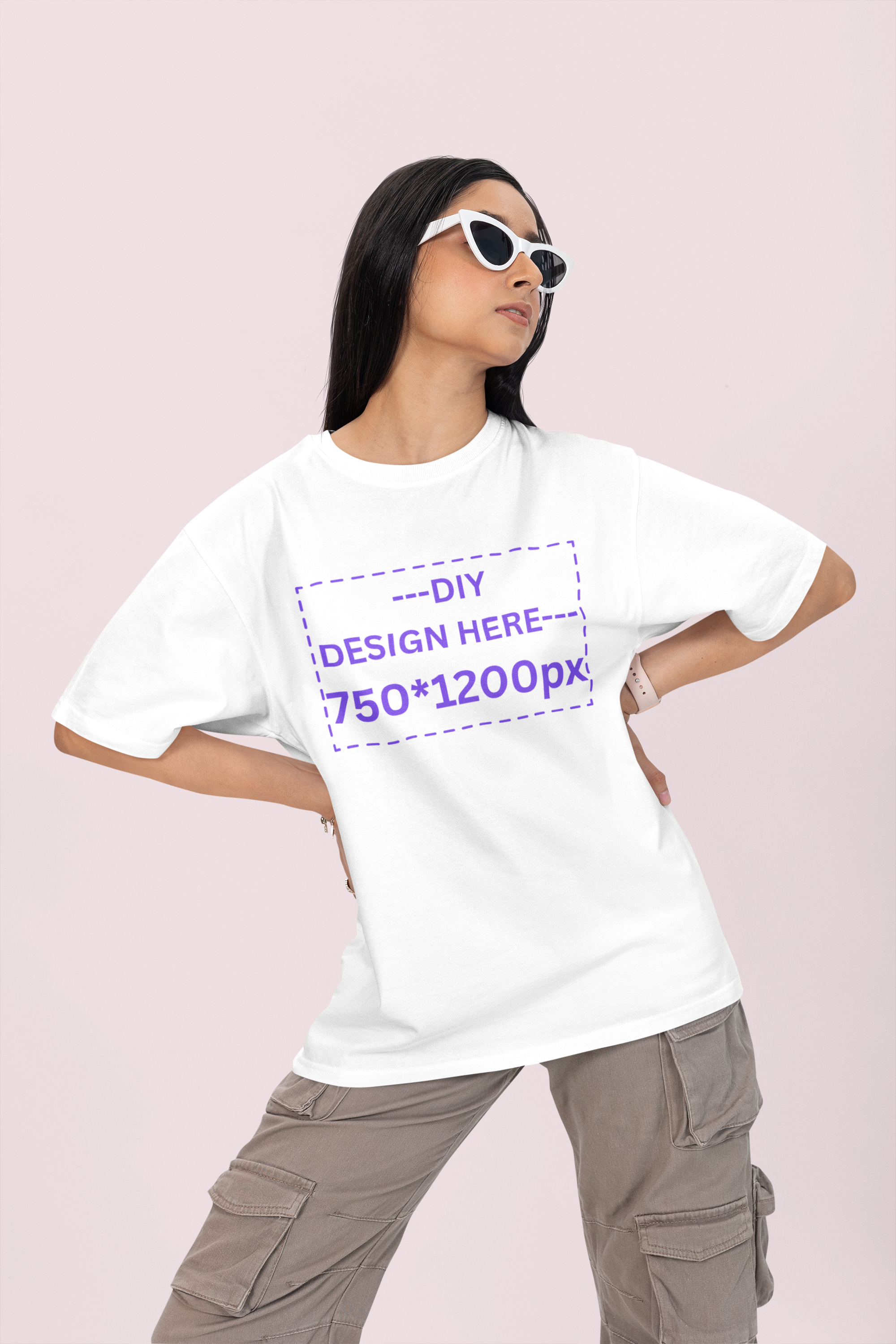 Customized Women's Oversized T-shirt