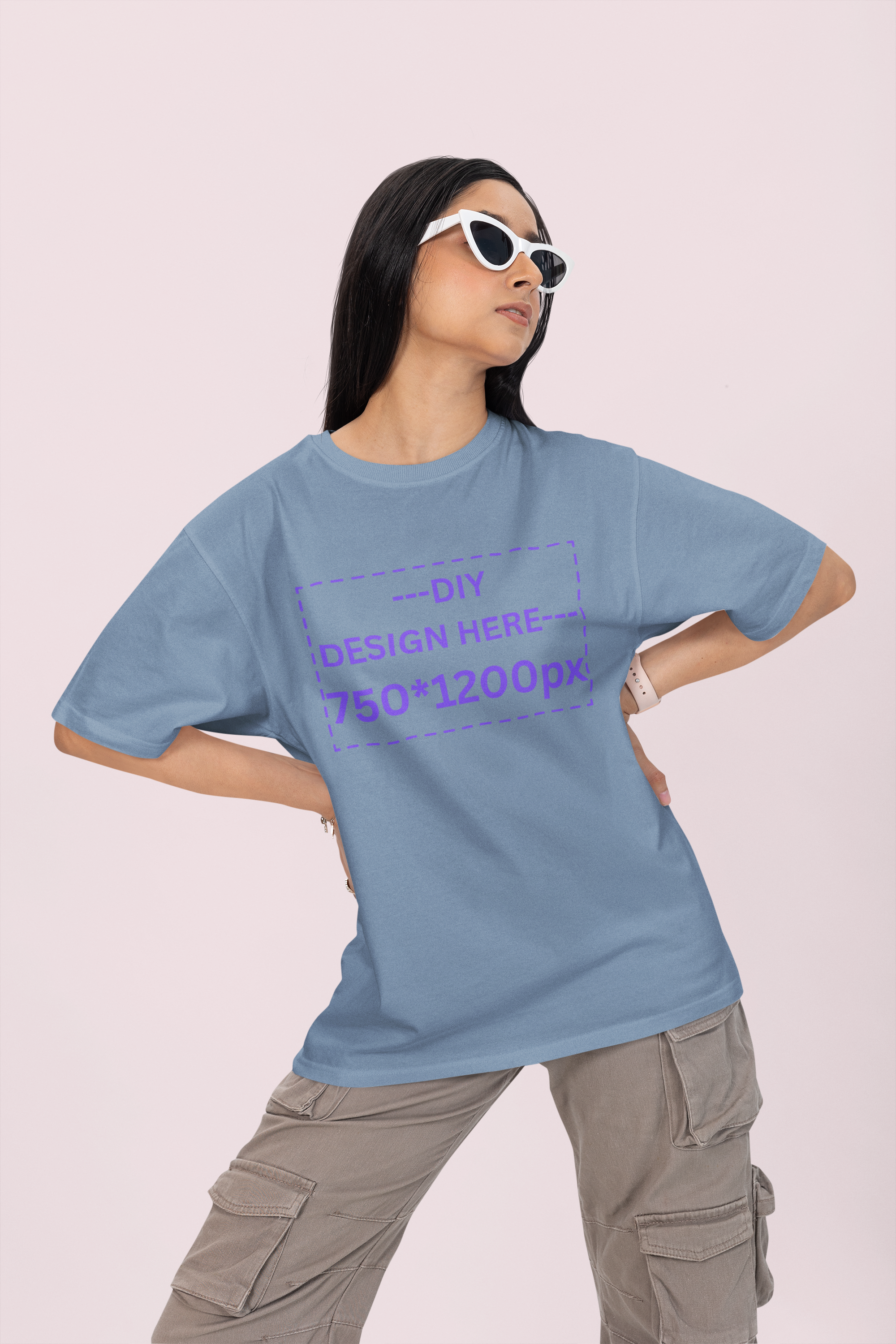 Customized Women's Oversized T-shirt