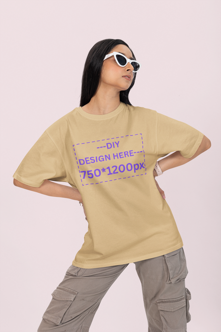 Customized Women's Oversized T-shirt