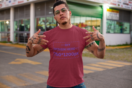 Customized Men's T-shirt